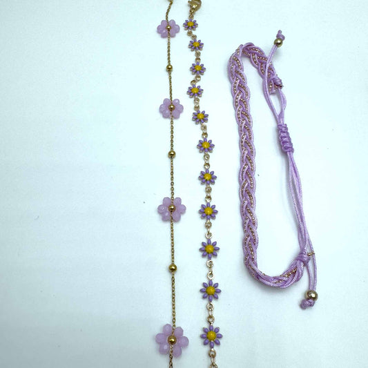 Palestro Milano Cavigliere Trio cavigliere incanto di fiorellini lillac