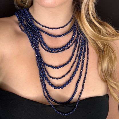 Palestro Milano Collane Blu notte India
