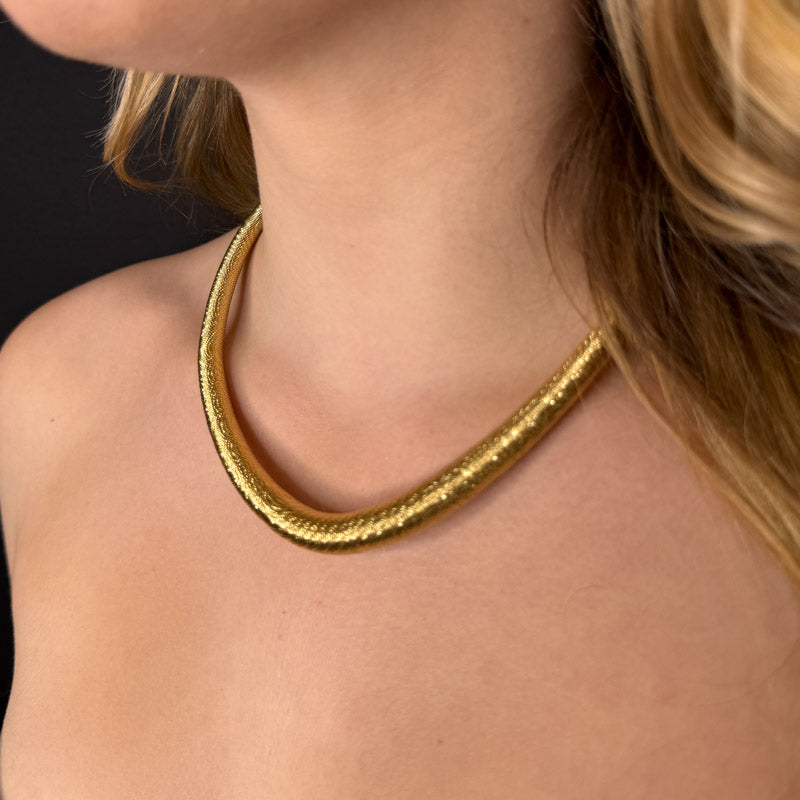 Palestro Milano Collane Collana a Molla d'Oro