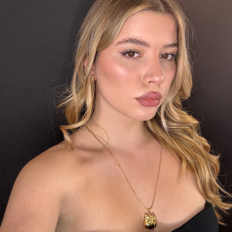 Palestro Milano Collane Collana Amuleto di Gufo