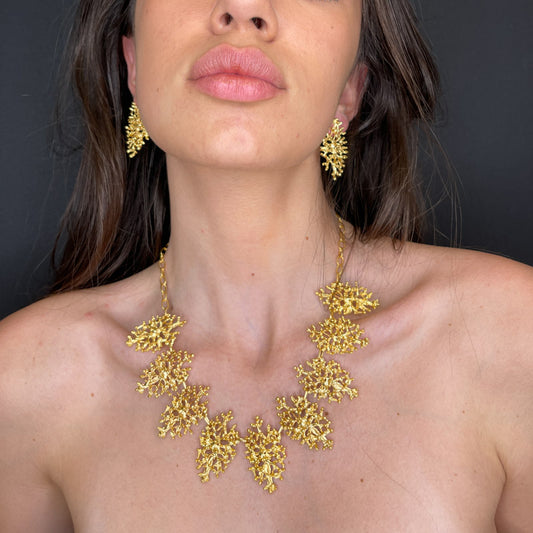 Palestro Milano Collane Corallo Set