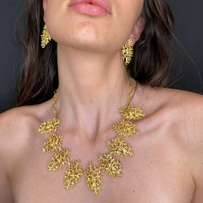 Palestro Milano Collane Corallo Set