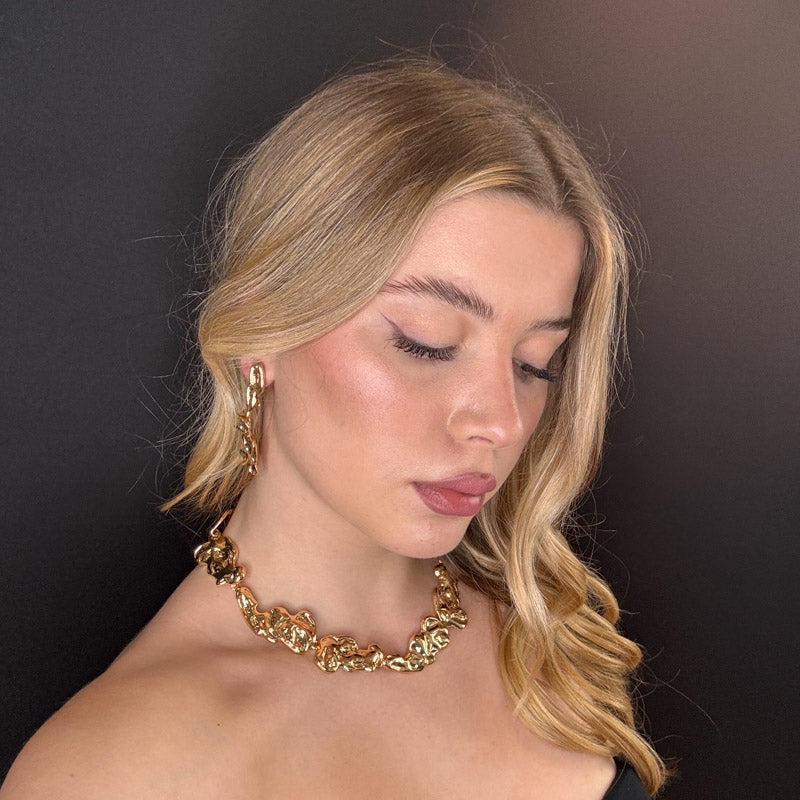 Palestro Milano Collane Gold Amelia Set