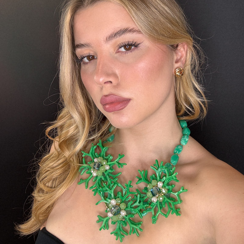 Palestro Milano Collane Trio di Coralli Big