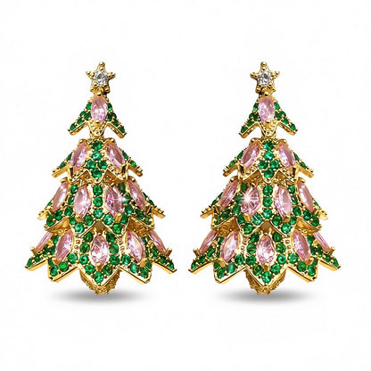 Palestro Milano Gold Pink Verde Alberi Natalizi di Pavè