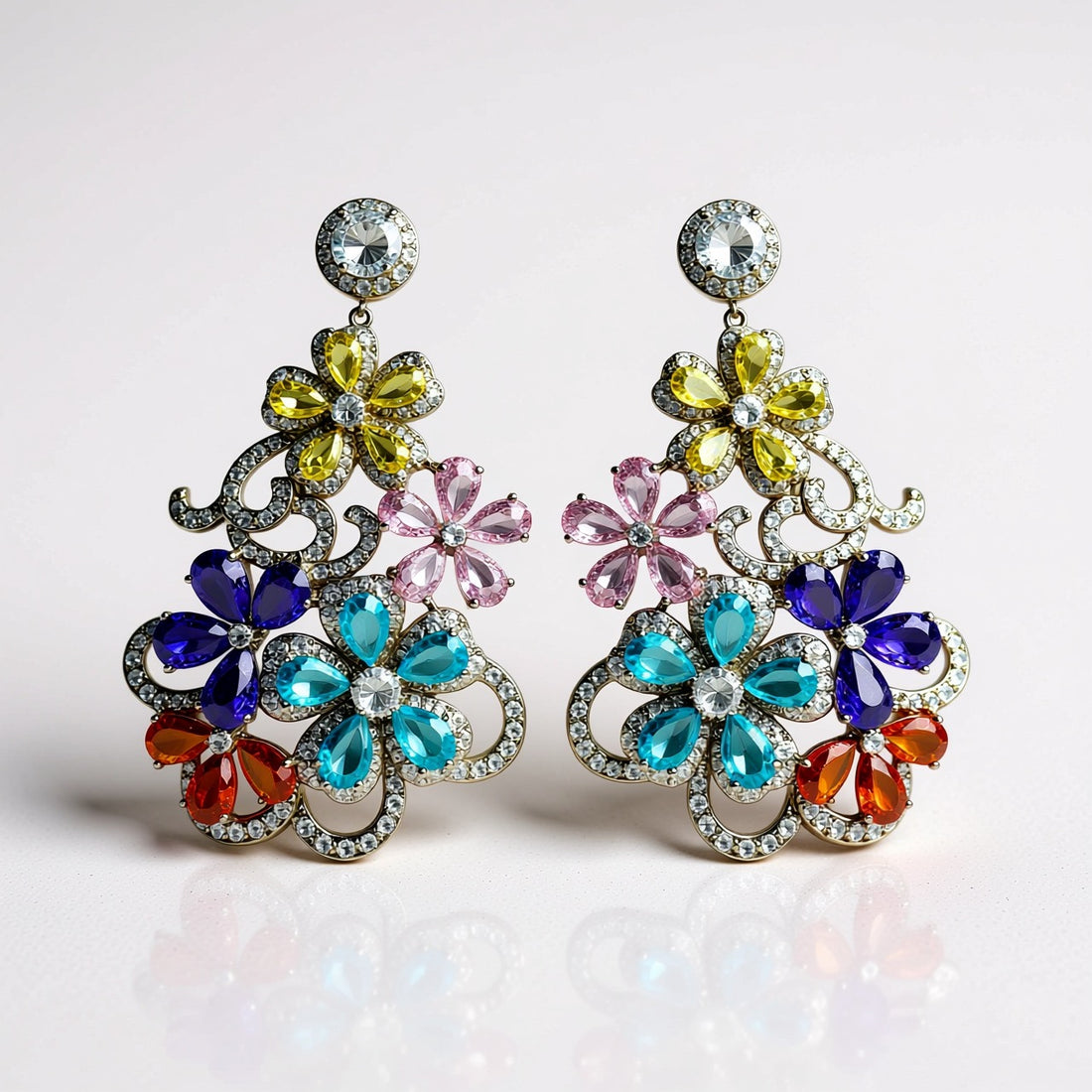 Palestro Milano Multicolor Light Fantasia di fiori Cristallo