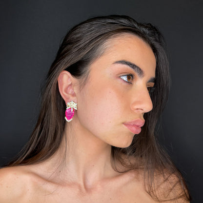 Palestro Milano Orecchini Agata