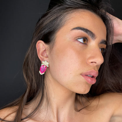 Palestro Milano Orecchini Agata