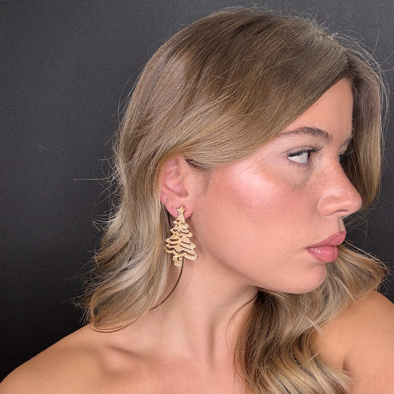 Palestro Milano Orecchini Alberello di Natale