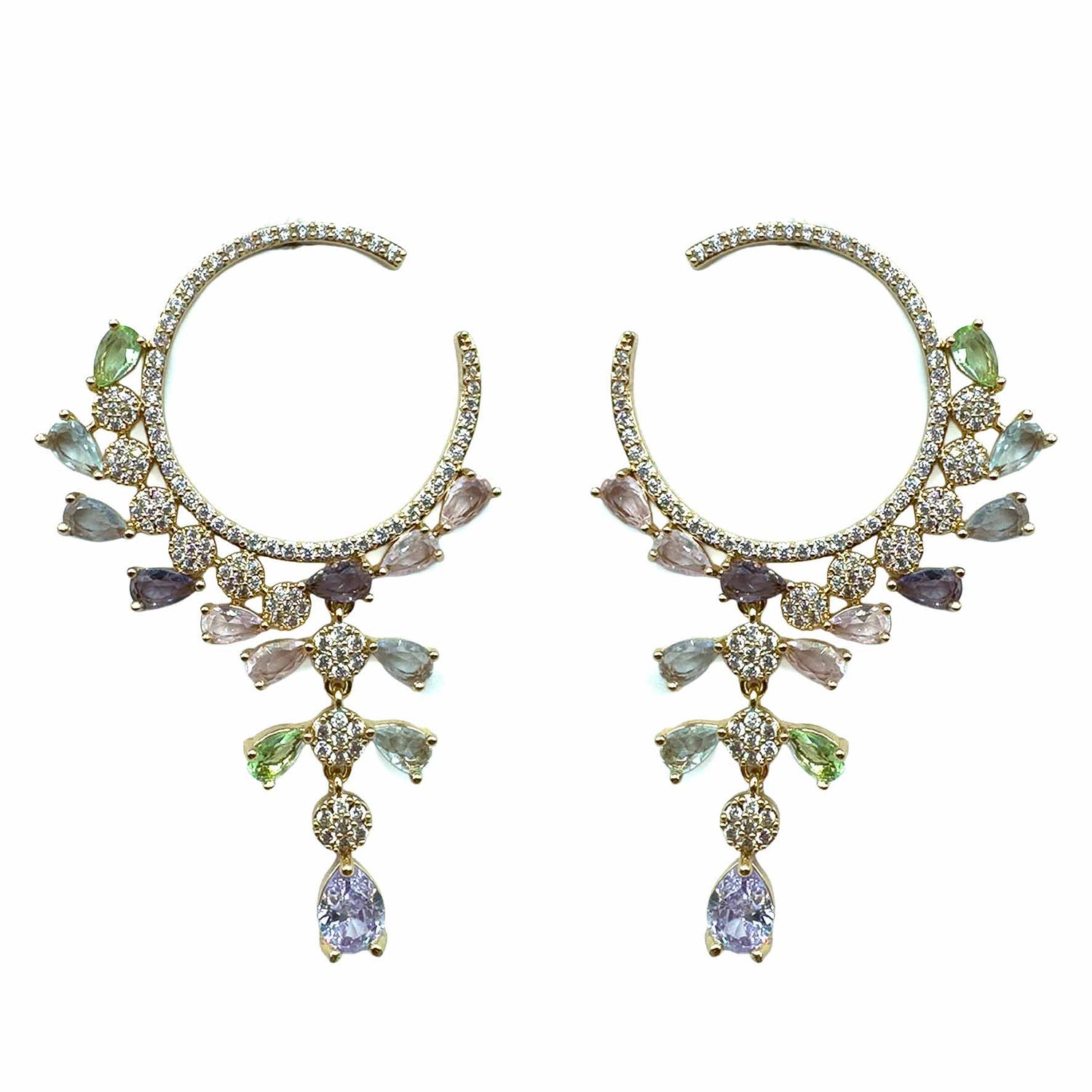 Palestro Milano Orecchini Anello &amp; Pietre