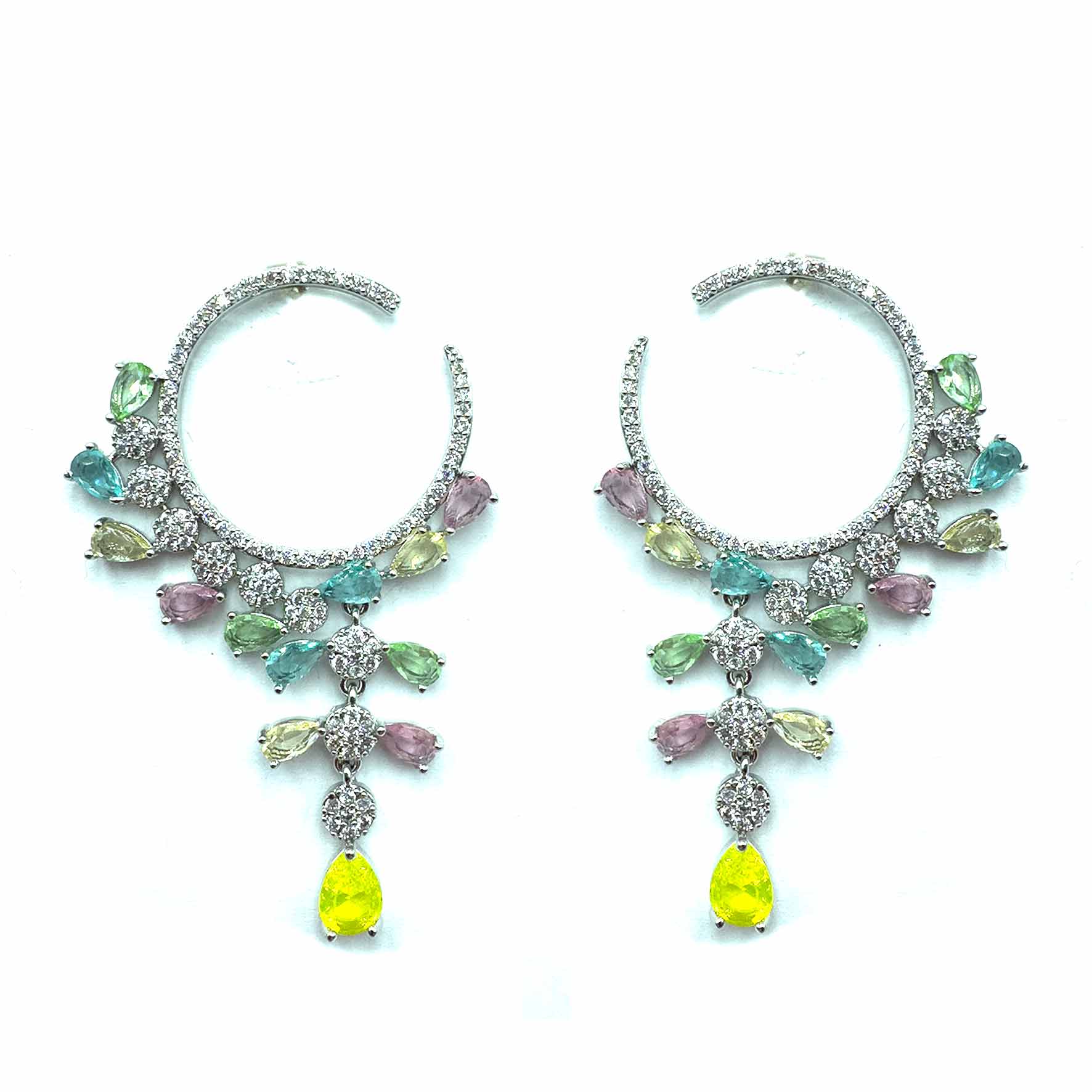 Palestro Milano Orecchini Anello &amp; Pietre