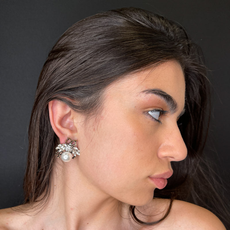 Palestro Milano Orecchini Ape Regina Big Perla