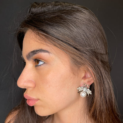 Palestro Milano Orecchini Ape Regina Big Perla