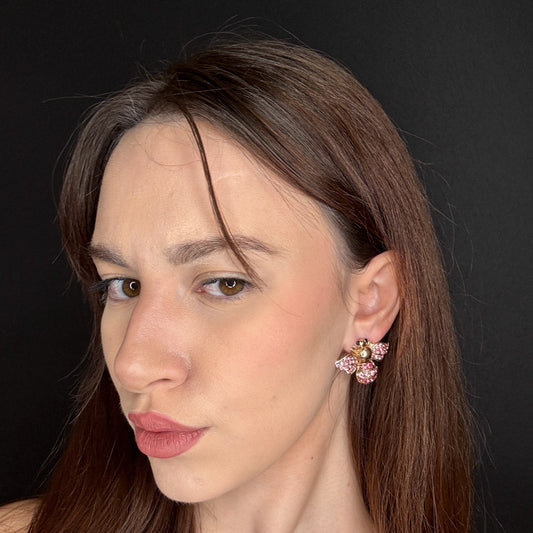 Palestro Milano Orecchini Apina di Zirconi