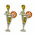 Palestro Milano Orecchini Arancio Happy Hour