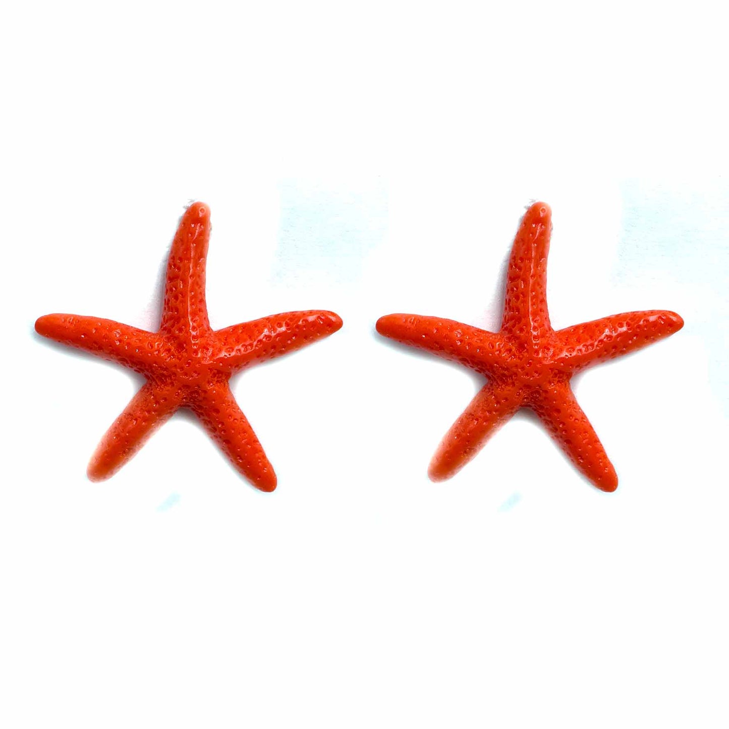 Palestro Milano Orecchini Arancio Stelle marine del Mediterraneo