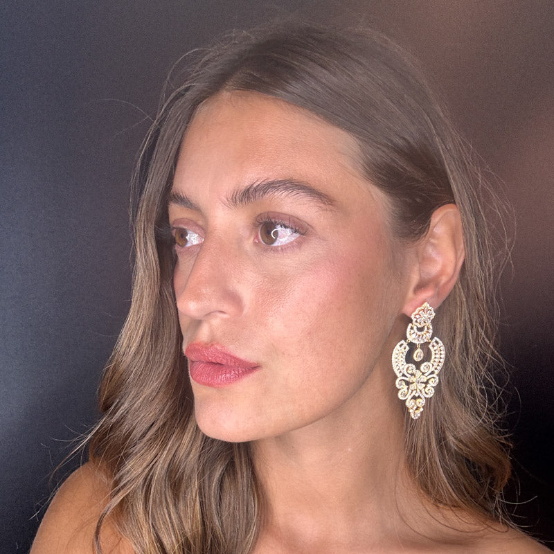 Palestro Milano Orecchini Armonia di Pavè