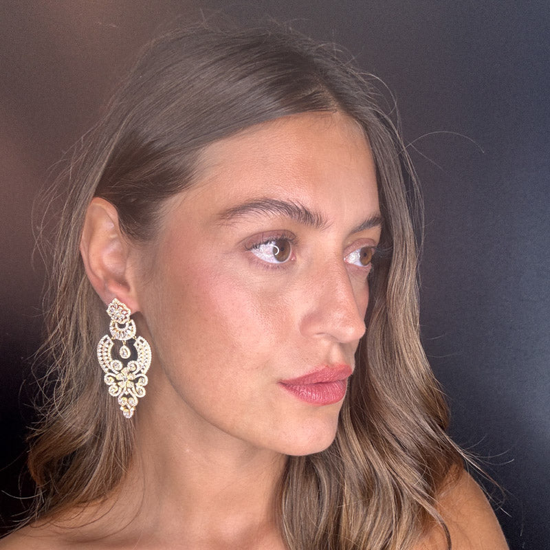 Palestro Milano Orecchini Armonia di Pavè