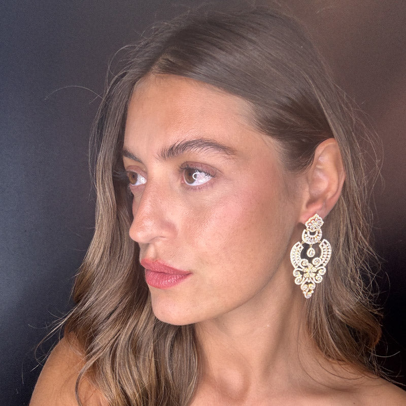 Palestro Milano Orecchini Armonia di Pavè