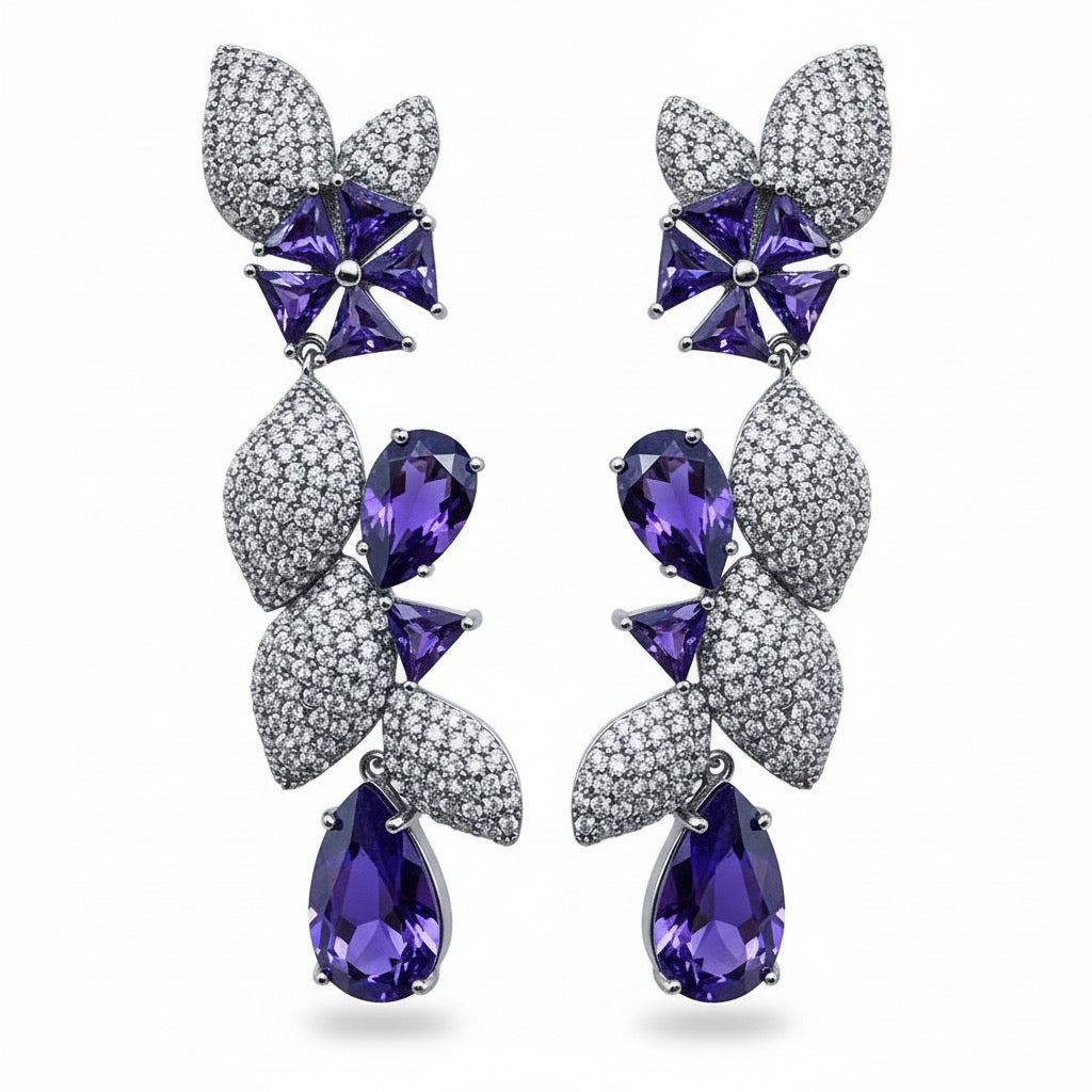Palestro Milano Orecchini Armonia Violetta