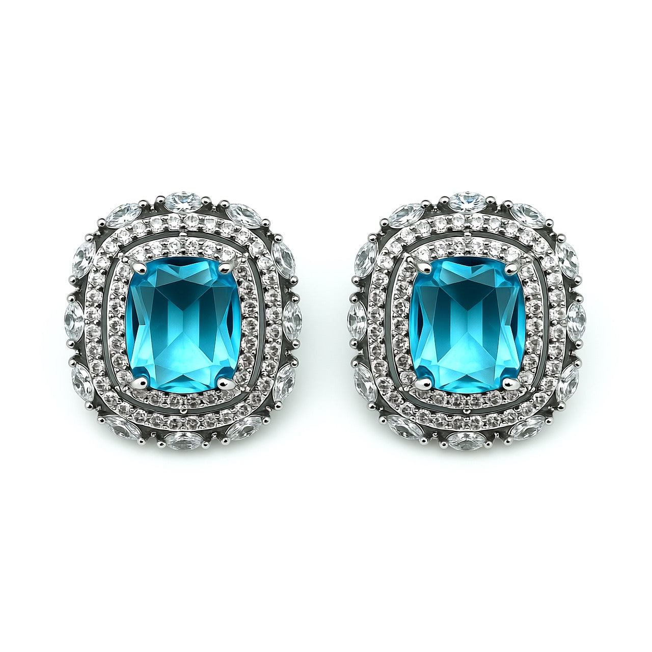 Palestro Milano Orecchini Azzurro Lucrezia