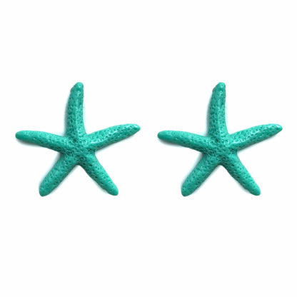 Palestro Milano Orecchini Azzurro Stelle marine del Mediterraneo