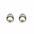 Palestro Milano Orecchini Base Silver Perlina incastonata