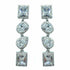 Palestro Milano Orecchini Base Silver Pietre Preziose a catena