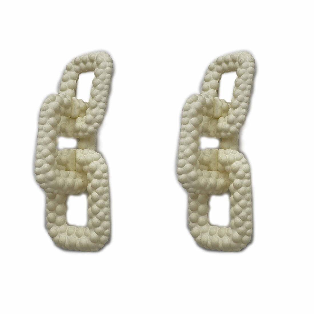 Palestro Milano Orecchini Bianco Catene soft touch