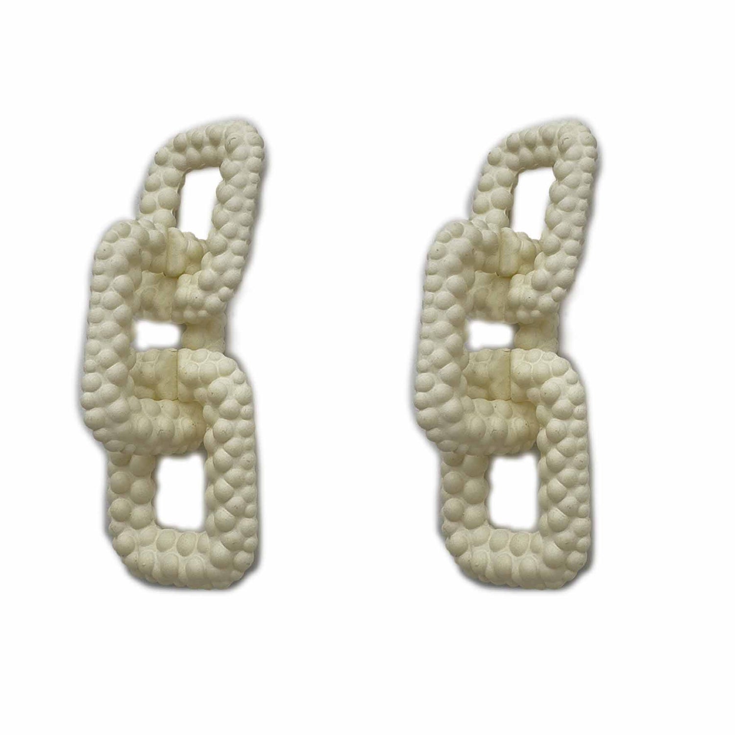 Palestro Milano Orecchini Bianco Catene soft touch
