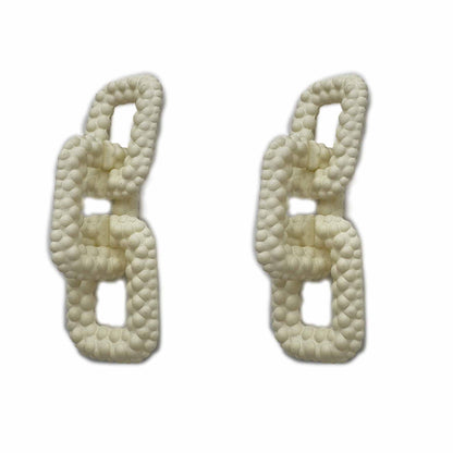 Palestro Milano Orecchini Bianco Catene soft touch