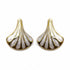 Palestro Milano Orecchini Bianco Conchiglie Perlate