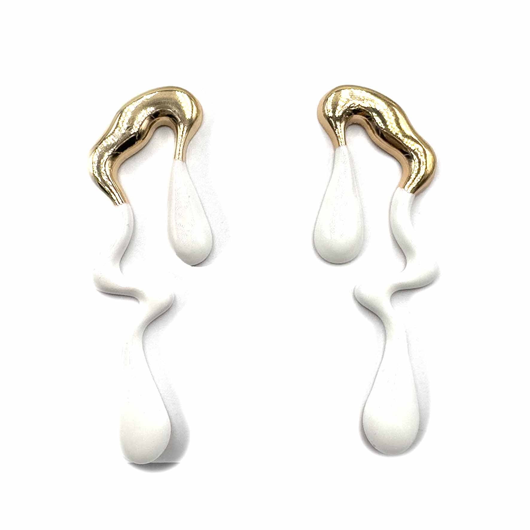 Palestro Milano Orecchini Bianco Dalì - New Colors 2024