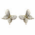 Palestro Milano Orecchini Bianco Farfalle colorate - new edition 2025