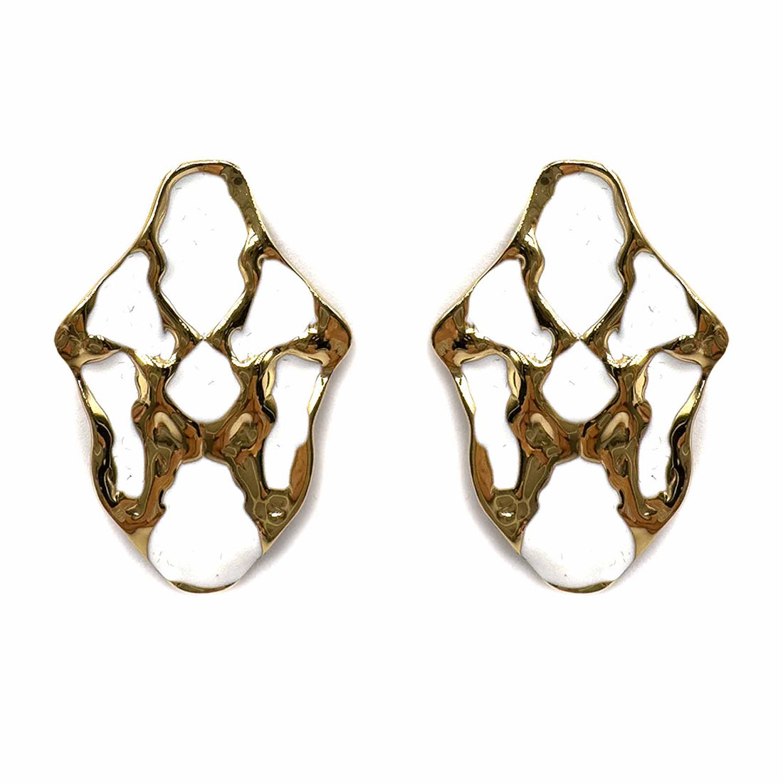 Palestro Milano Orecchini Bianco Monet