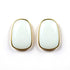Palestro Milano Orecchini Bianco Specchi Colorati
