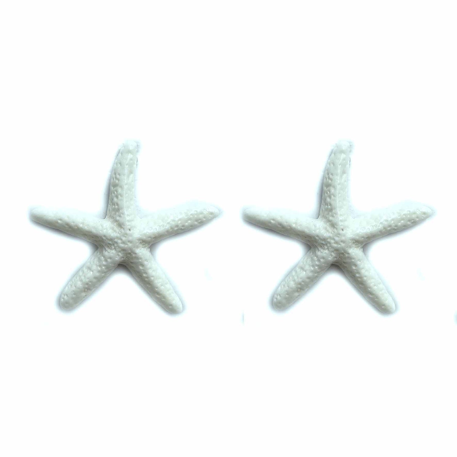 Palestro Milano Orecchini Bianco Stelle marine del Mediterraneo