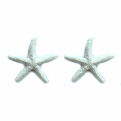 Palestro Milano Orecchini Bianco Stelle marine del Mediterraneo