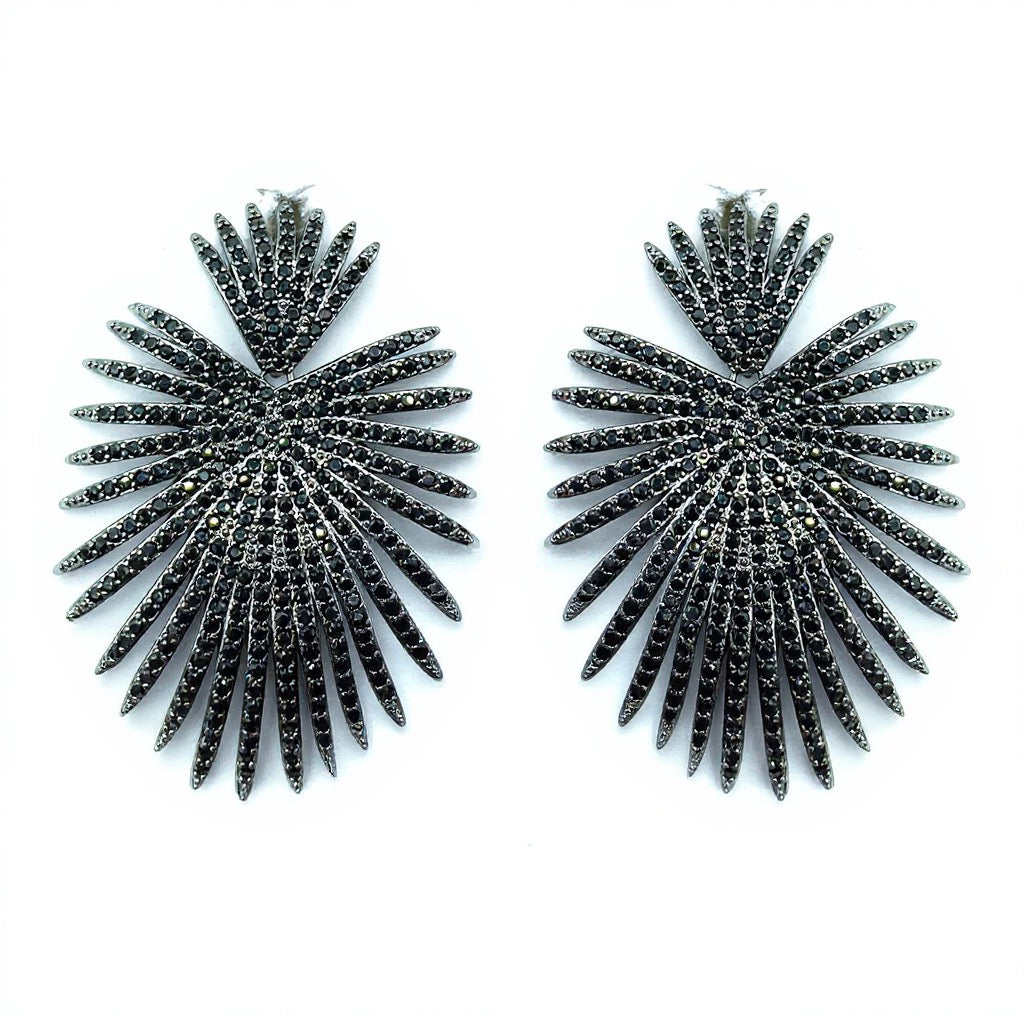 Palestro Milano Orecchini Black Astrid