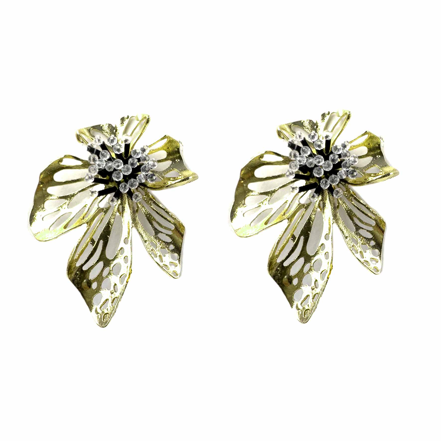 Palestro Milano Orecchini Black Giglio