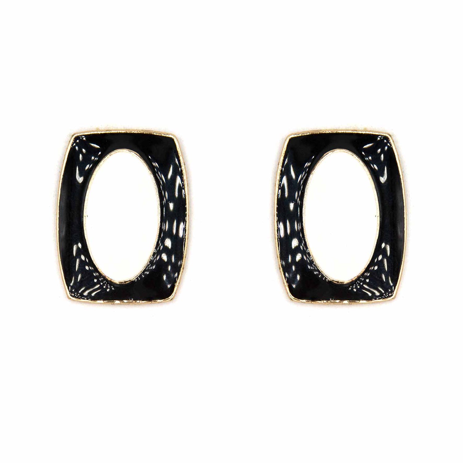 Palestro Milano Orecchini Black&amp;white Retrochic