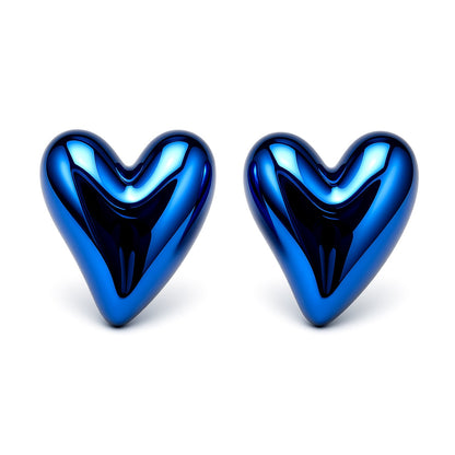 Palestro Milano Orecchini Blu Battiti a Colore