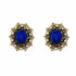 Palestro Milano Orecchini Blu Dama Vintage