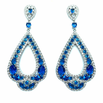 Palestro Milano Orecchini Blu Oceano Letizia