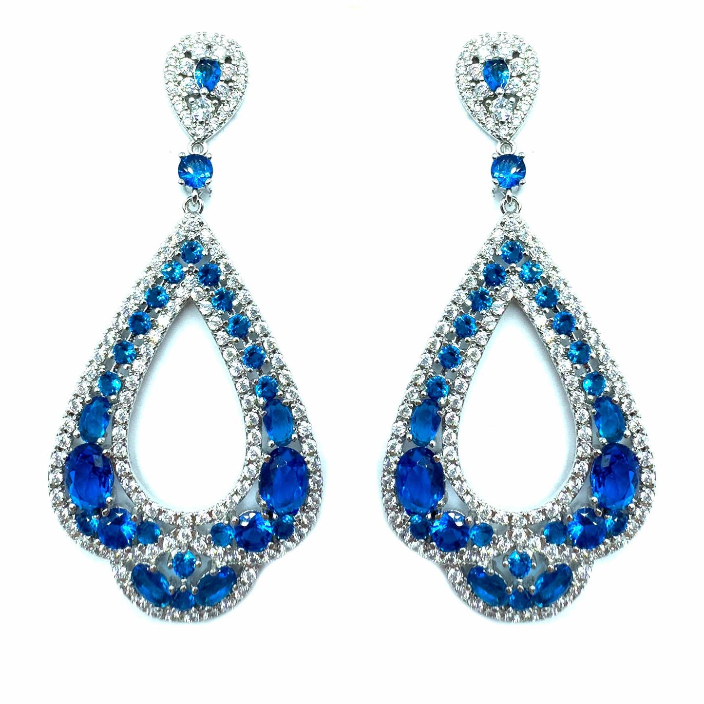 Palestro Milano Orecchini Blu Oceano Letizia