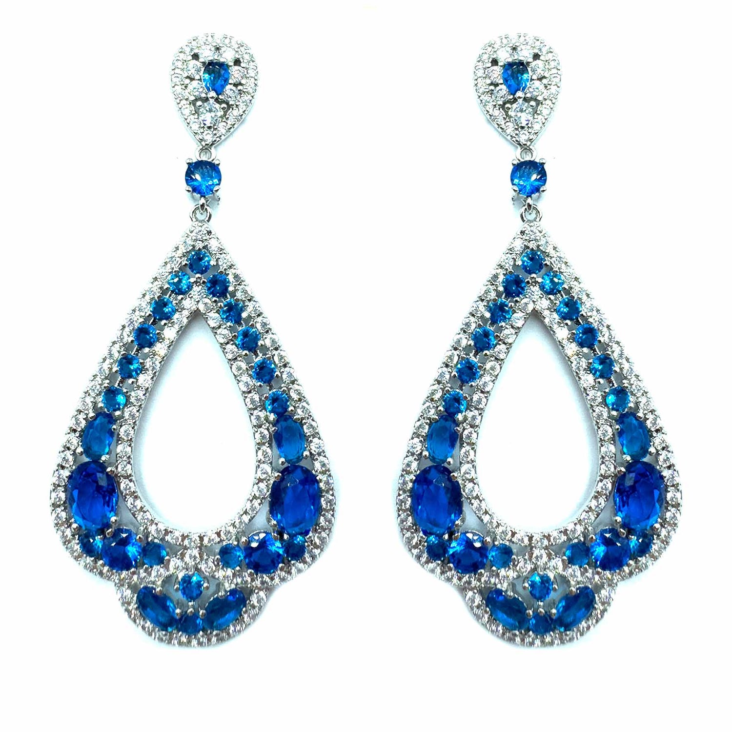 Palestro Milano Orecchini Blu Oceano Letizia