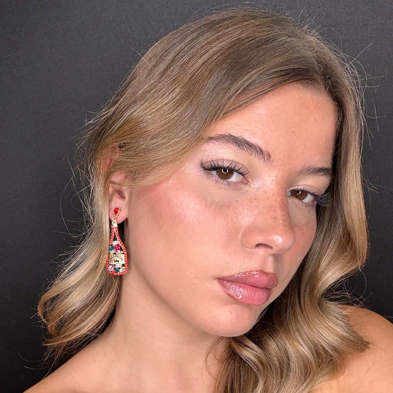 Palestro Milano Orecchini Bollicine di champagne