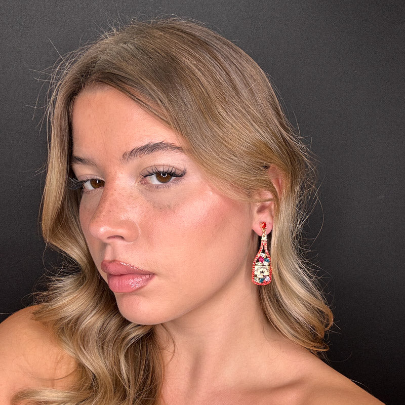 Palestro Milano Orecchini Bollicine di champagne