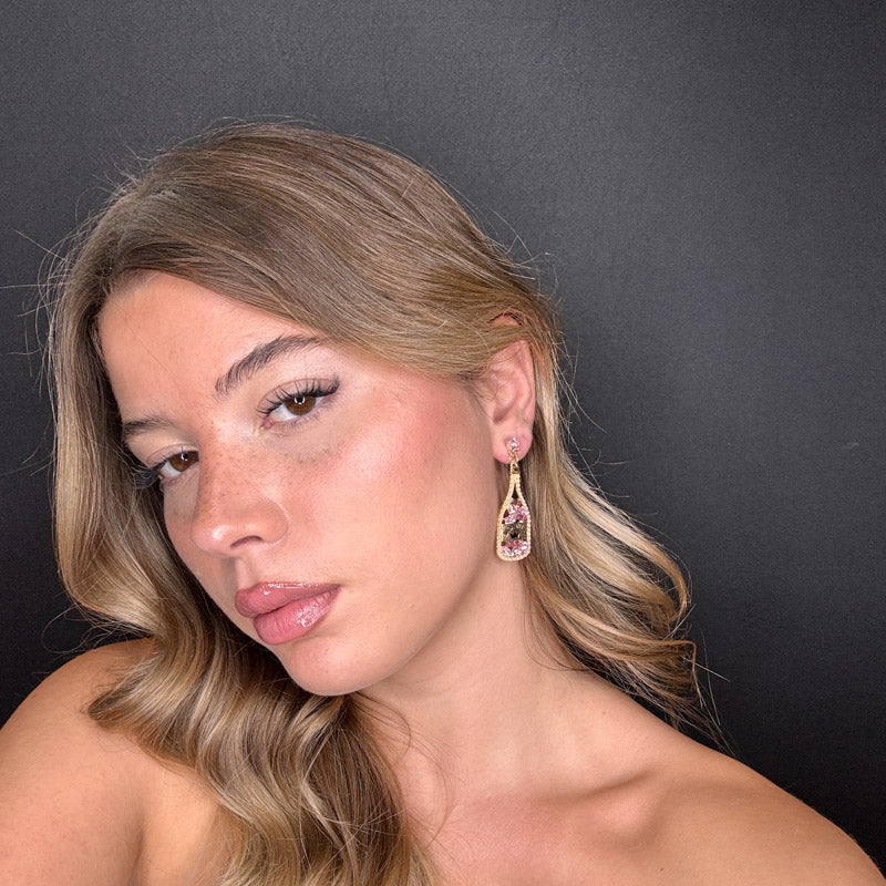 Palestro Milano Orecchini Bollicine di champagne