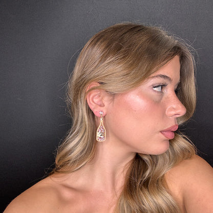 Palestro Milano Orecchini Bollicine di champagne